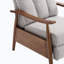 Fauteuil inclinable rembourré bamber-1033984518