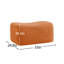 Repose-pieds en tissu orange-1382332057