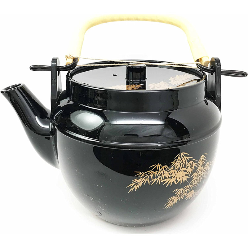 Bayou Breeze Mastrangelo 38oz. No Pattern Teapot