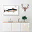 Mackerel Fish by M.E. Bloch - Wrapped Canvas-55364927