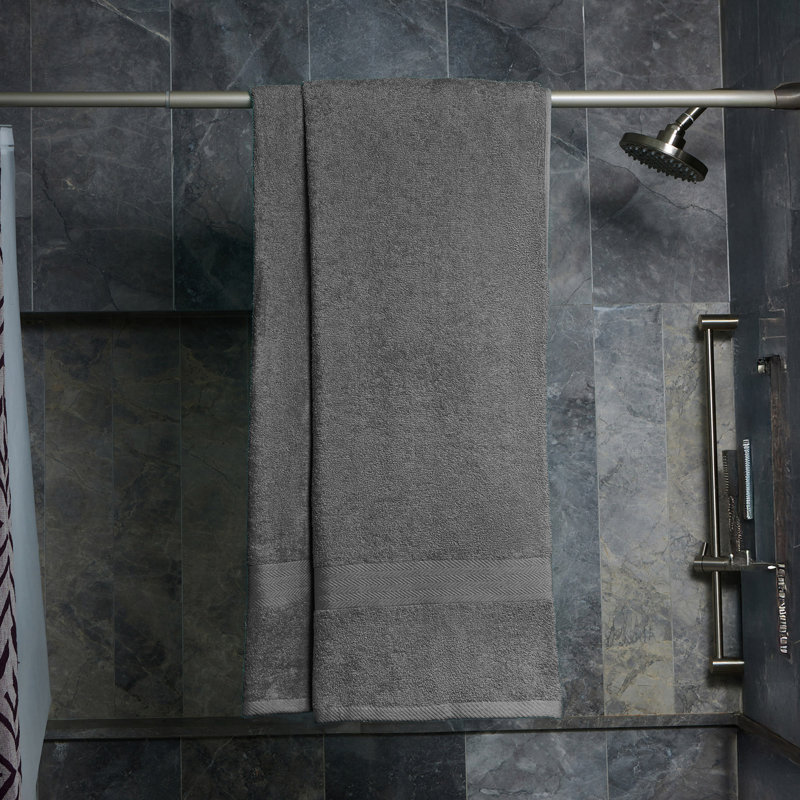 Drap de bain 100% coton Deluxe 2 pièces Deluxe, Frost