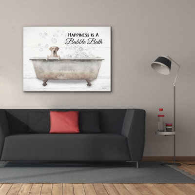 «Bubble Bath» par Lori Deiter, art mural sur toile