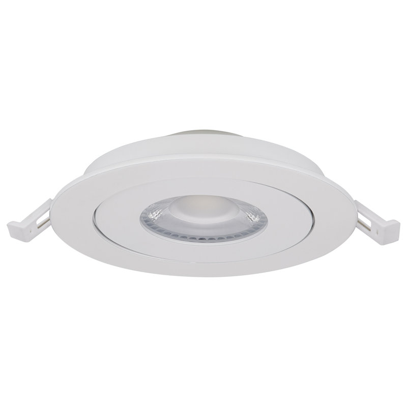 Starfish 4'' Dimmable Air-Tight IC Rated LED Canless Recessed Lighting Kit, White