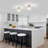 1-Light Dimmable Crystal Drum Semi Flush Mount Ceiling Light for Bedroom Kitchen Hallway-1154478649