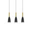 Christiansen 3 - Light Black Kitchen Island Pendant