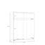 Ransen Manufactured Wood Wardrobe