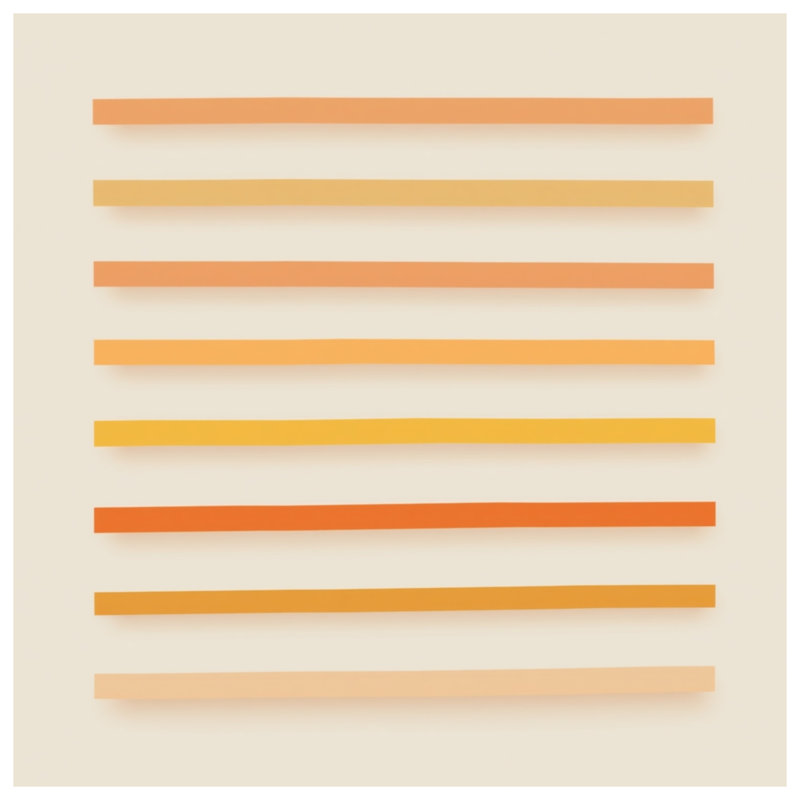 Couvertures orange à rayures jaunes, L 60 po x H 80 po