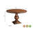 Josiane Round Solid Wood Dining Table-1791070555