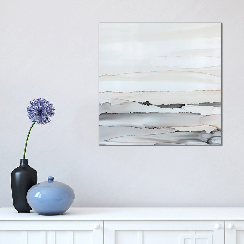 « Sunembrasshorizons I » par Carol Robinson, reproduction d’art, Pas de tapis, H 18 po x l 18 po x 1,5 po, Toile tendue