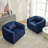 37 Inch Wide Upholstered Swivel Chair(Set Of 2)-1735933304
