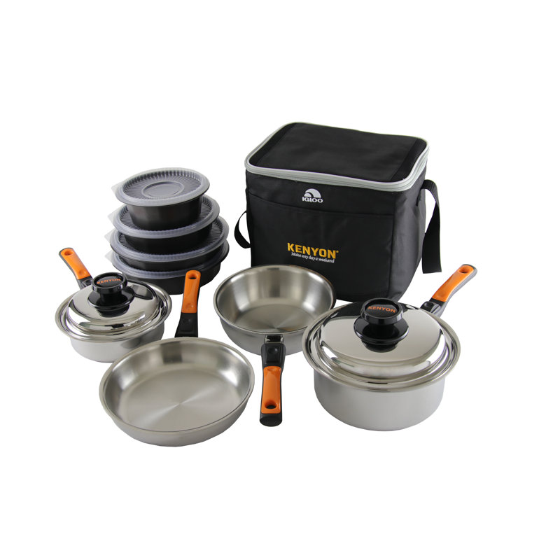 Stacken 6 - Piece Stainless Steel Cookware Set