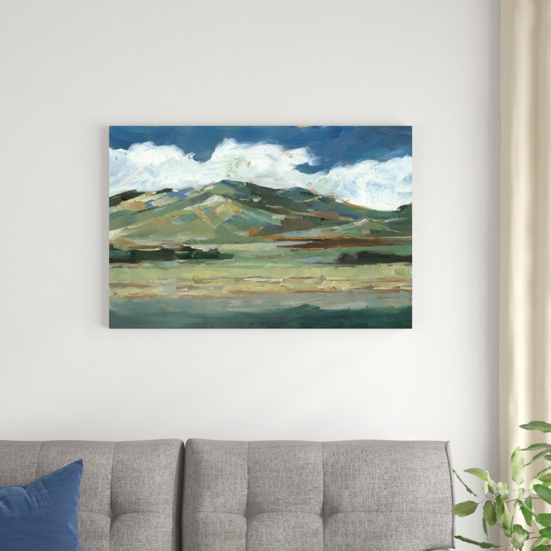 Western Sky II, H 24 po x l 36 po, Toile tendue, Sans cadre