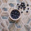 Recycled Hexagon  2"X2" Glass Mosaic Tile-61485199