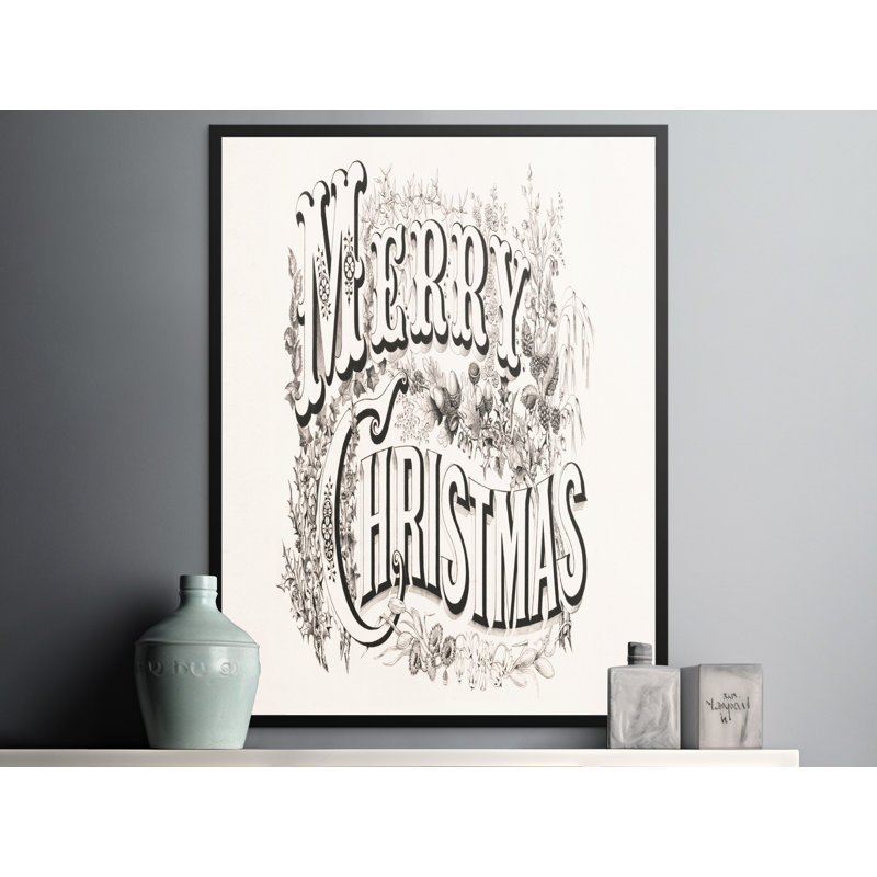 Wideman 1 Piece Floater Frame Wall Art, 12x18