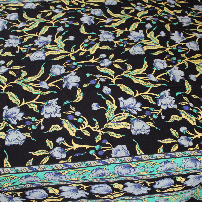 Nappe Grinnell, Noir bleu, 60" Square