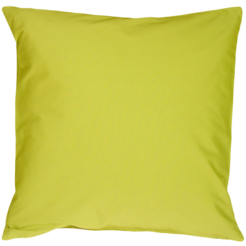 Caravan Throw Pillow, 23" H x 23" D x 7" D, Lime Green