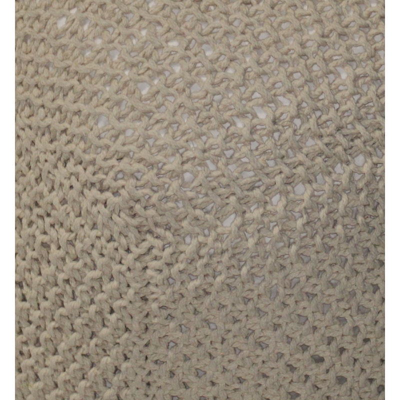 Modern Style Ottoman, Beige