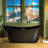 67'' x 32'' Freestanding Soaking Acrylic Bathtub-99334603-50730045