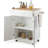 Damascus Wood Kitchen Cart-530922668