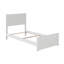 Lit de base en bois massif Graham avec pied de lit assorti-718661303-718661296