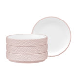 Noritake Colortex Stone Stax Mini Plates, 3-3/4"