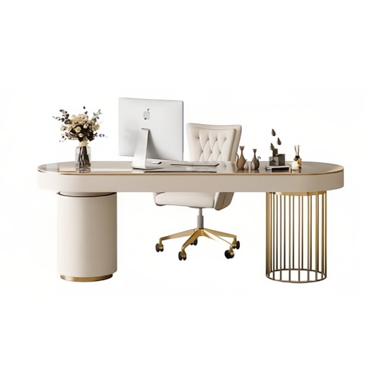 Bureau luxueux de style italien, H 29,53 po x l 55,12 po x P 23,62 po