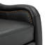 Fauteuil en cuir véritable de 27,56 po de largeur Amberlie-82939260