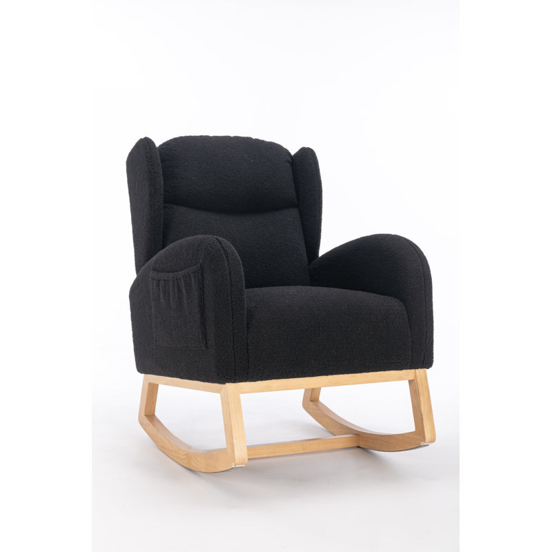 Jordyn Rocking Chair, Black