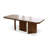 Nut-brown Rectangular Solid Wood Writing desk-1800269203