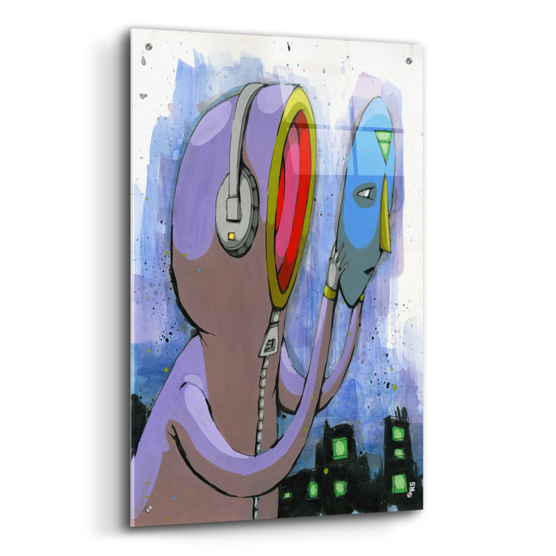 «Cant Face The City» par Ric Stultz, H 36 po x l 24 po x P 0,2 po