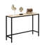 Table de véranda de style industriel monocouche