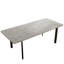 Extendable Metal Base Dining Table-998571142