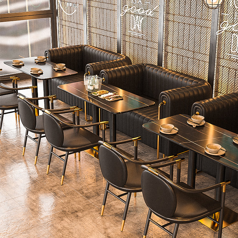Banc rembourré restaurant Bar Cafe