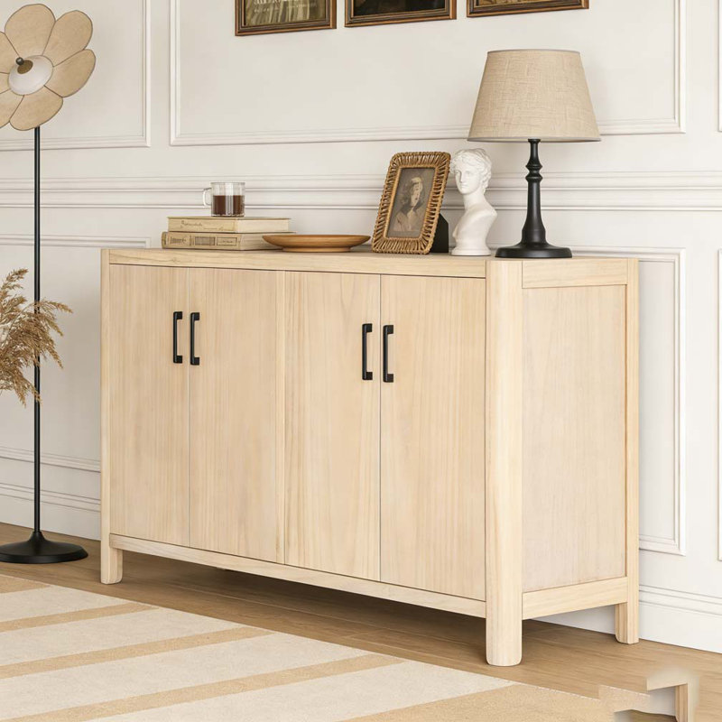 Armoire 4 portes, Naturel