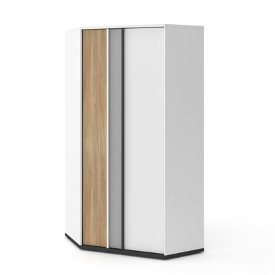 Stancil 2 Door Corner Wardrobe