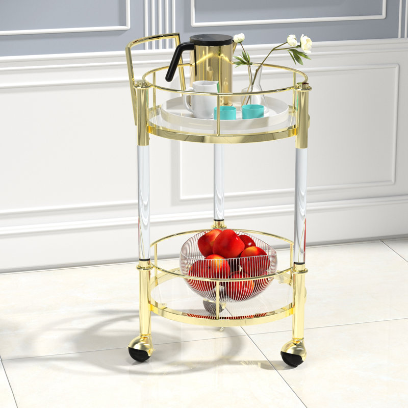 Chariot-bar en acier inoxydable