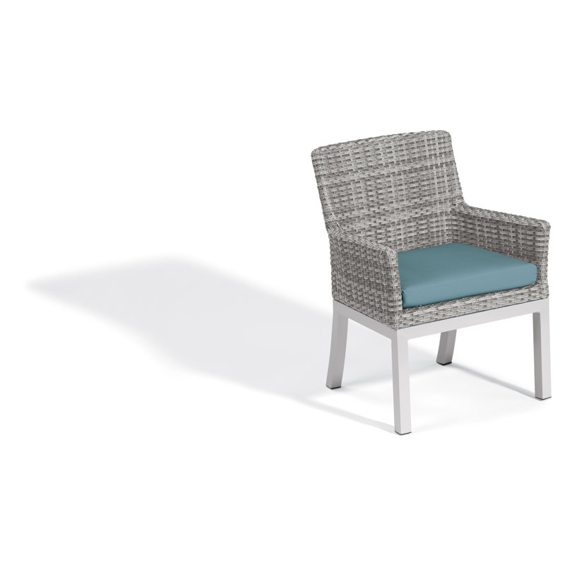 Travira Outdoor 11 - Piece Dining Set with Cushions, Ice Blue