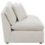Fauteuil rembourré Jaequan ivoire-106885648