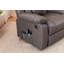 Fauteuil inclinable électrique en cuir Jesseca-453391812