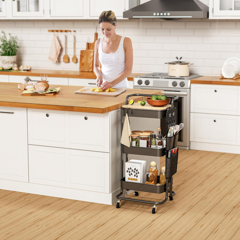 Revaz Metal Bar Cart