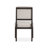 Trestle Dining Table With 4 Upholstered Side Chairs And Buffet-911935809