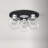 Davian Glass Flush Mount