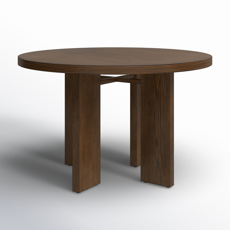 Table de salle à manger Talitha, Chêne moyen