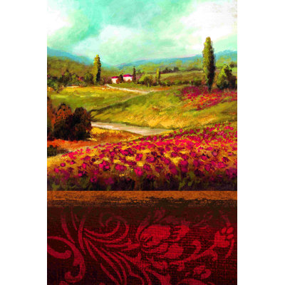 Escapade toscane - reproduction sur toile tendue
