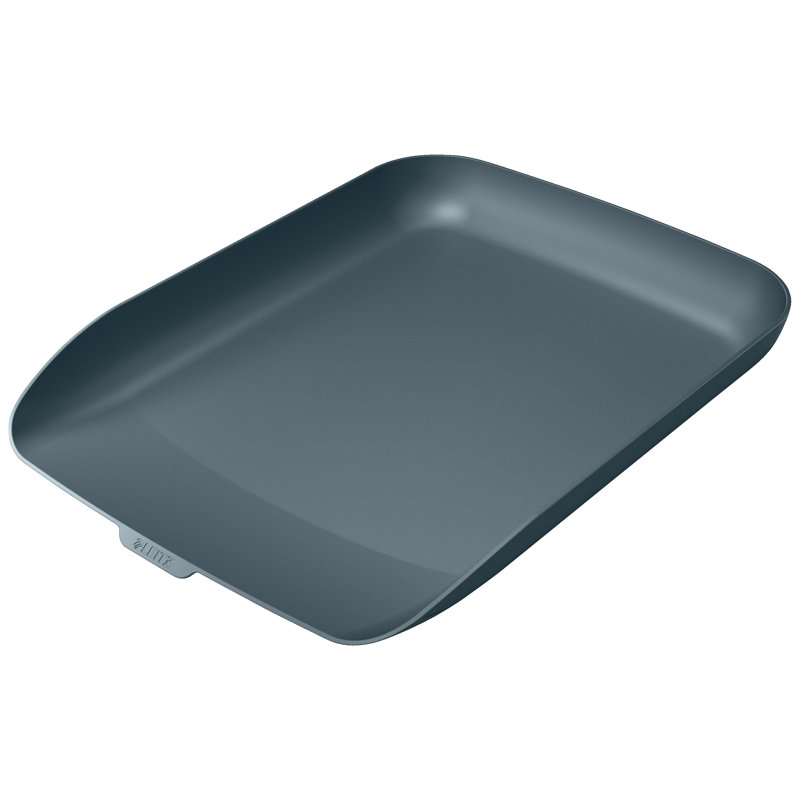 Cosy Plastic Stackable Desk Organiser, Grey