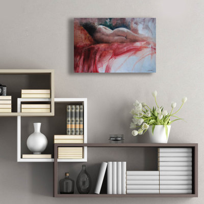 Epic Art «Scarlet drap nu» par Robert Campbell, «Scarlet drap nu» par Robert Campbell