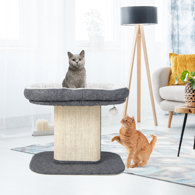 Dorisha Cat Perch, Gray