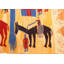 Tapis rétro Vintage Judaic Pourim