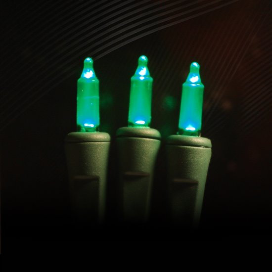 Guirlande de 50 lumières, Vert