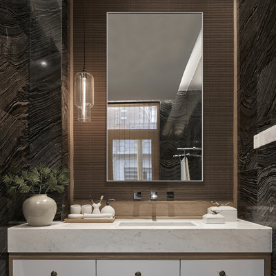Kinkaid Metal Framed Full Length Hanging Mirror